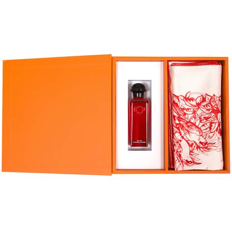 parfum rhubarbe hermes|Hermes rhubarb gift set.